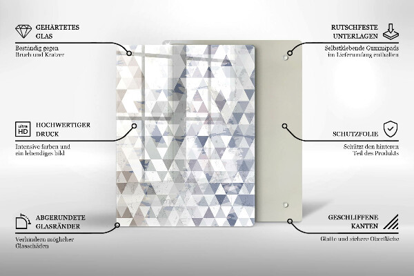 Protection pour plaque de cuisson Abstraction de forme