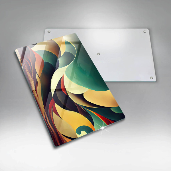 Protection pour plaque de cuisson Abstraction de forme