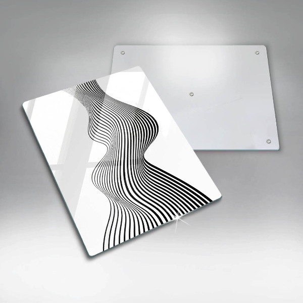 Protection pour plaque de cuisson Abstraction linéaire