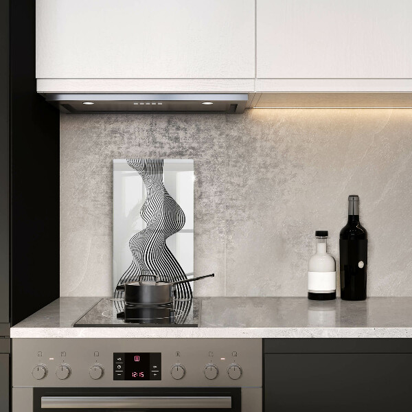 Protection pour plaque de cuisson Abstraction linéaire