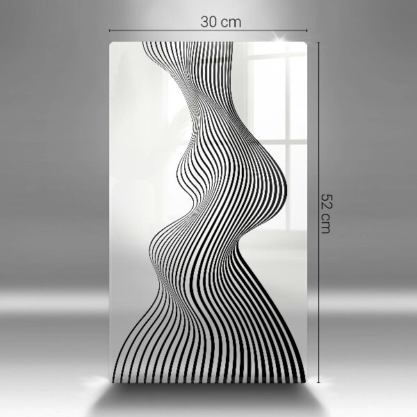 Protection pour plaque de cuisson Abstraction linéaire