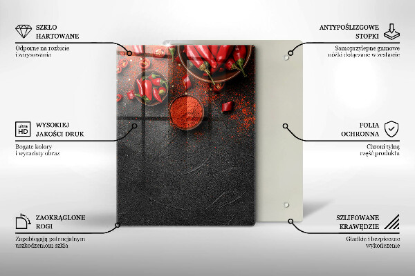 Protection pour plaque de cuisson Texture de marbre avec de l'or