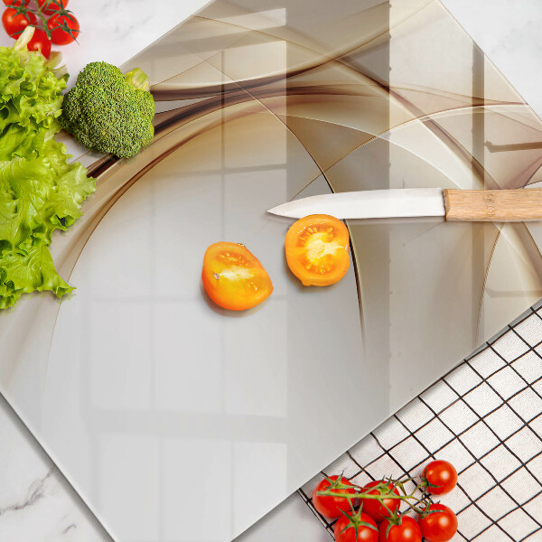 Planche à découper verre Formes abstraites