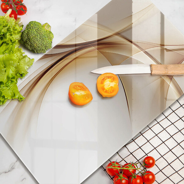 Planche à découper verre Formes abstraites