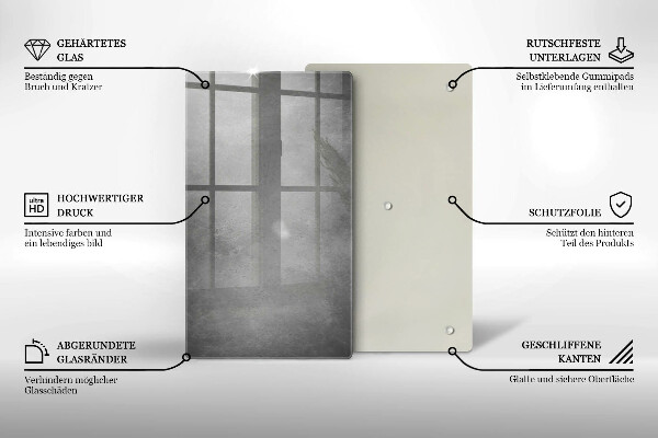 Planche à découper verre Fond de texture de béton