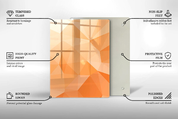 Protection pour plaque de cuisson Abstraction bleu marine