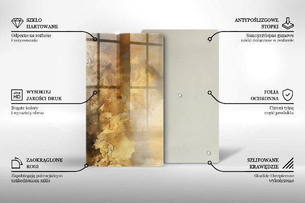 Protection pour plaque de cuisson Texture riche