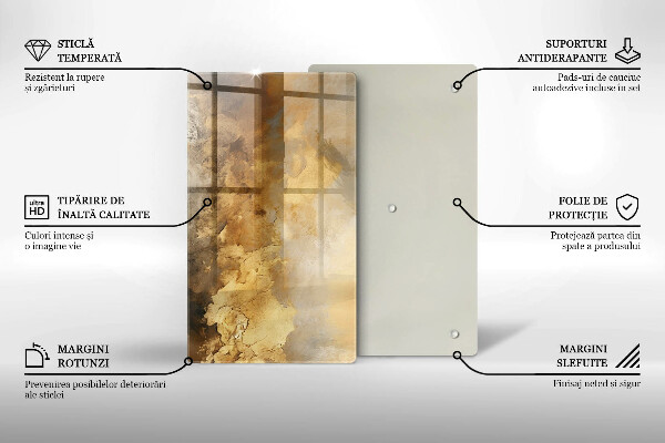 Protection pour plaque de cuisson Texture riche