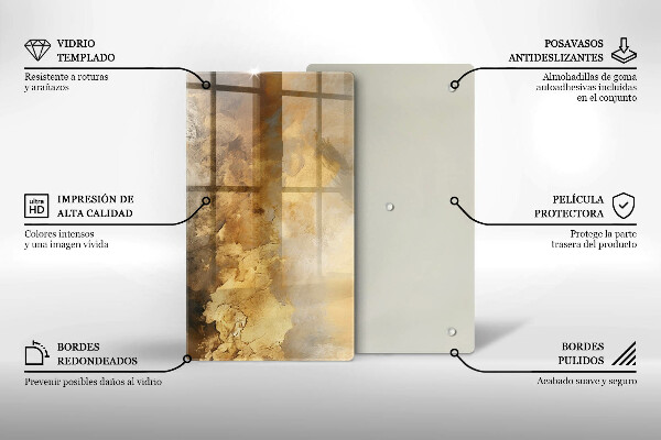 Protection pour plaque de cuisson Texture riche