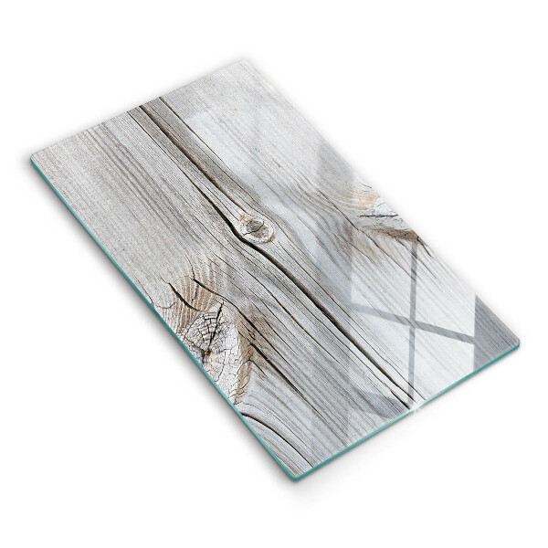 Protection pour plaque de cuisson Structure en bois clair