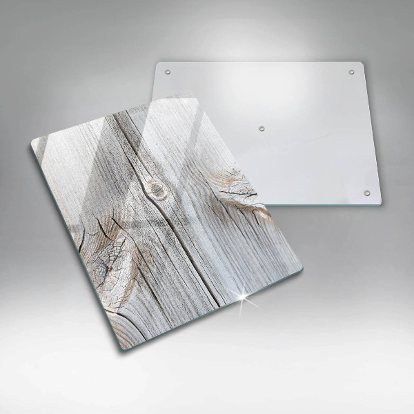 Protection pour plaque de cuisson Structure en bois clair