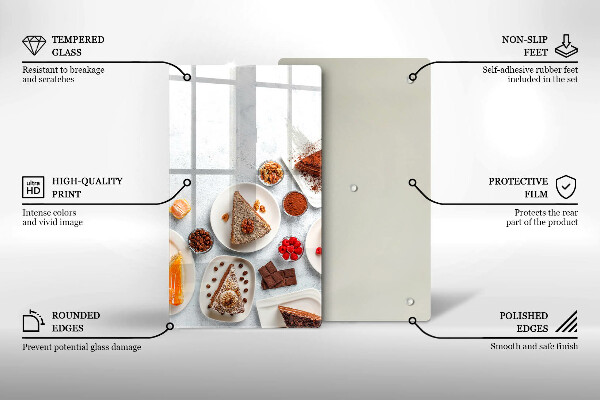 Protection pour plaque de cuisson La douceur du gâteau