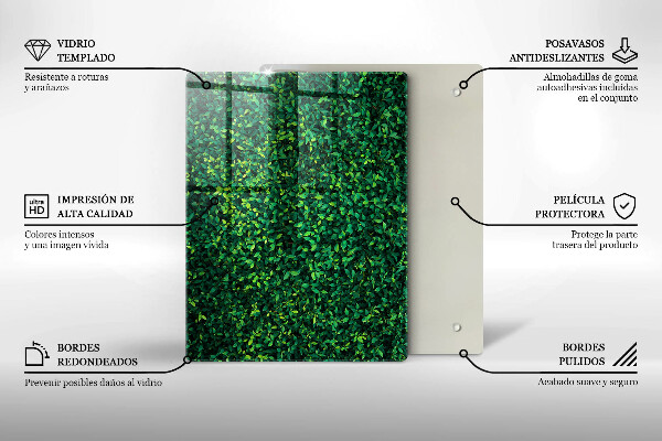 Protection pour plaque de cuisson Grains de café