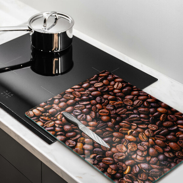 Protection pour plaque de cuisson Grains de café