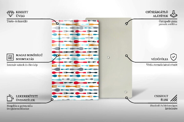 Protection pour plaque de cuisson Illustration de cuillère