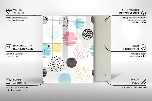 Protection pour plaque de cuisson Illustration de cuillère