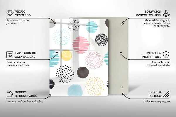 Protection pour plaque de cuisson Illustration de cuillère