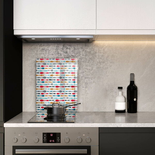 Protection pour plaque de cuisson Illustration de cuillère