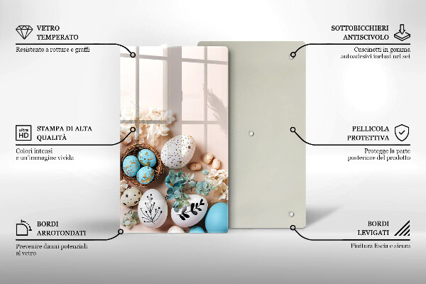 Protection pour plaque de cuisson Décorations de Pâques