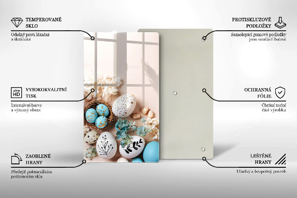 Protection pour plaque de cuisson Décorations de Pâques