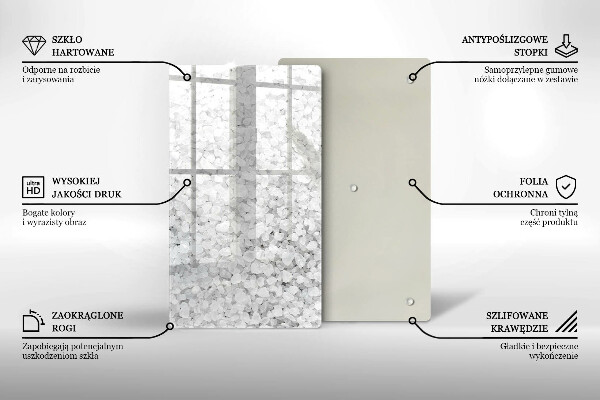 Protection pour plaque de cuisson Cristaux de sel