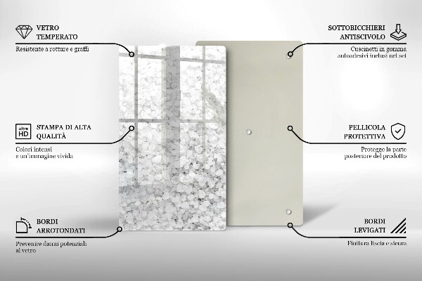Protection pour plaque de cuisson Cristaux de sel