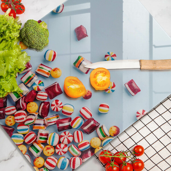 Protection pour plaque de cuisson Bonbons colorés