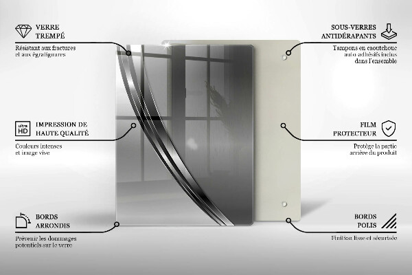 Protection pour plaque de cuisson Fruits colorés