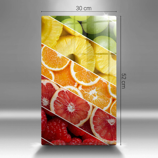 Protection pour plaque de cuisson Fruits colorés