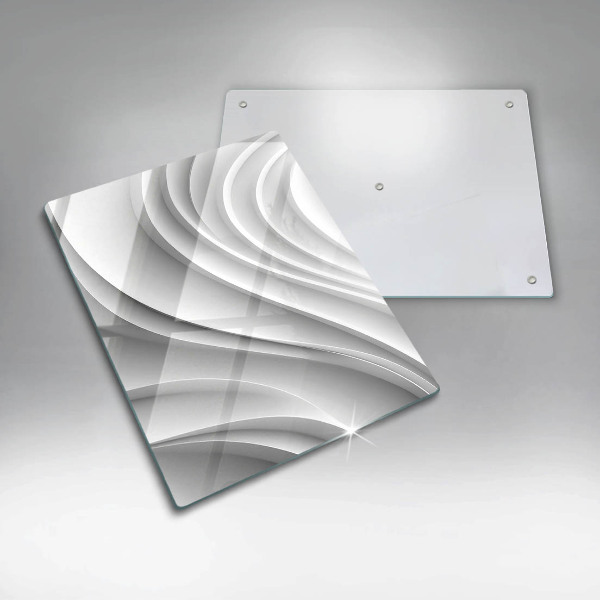 Protection pour plaque de cuisson Lignes géométriques