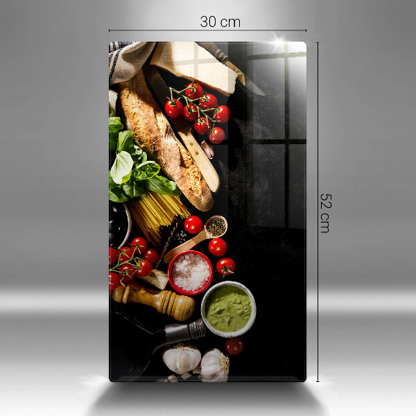 Protection pour plaque de cuisson Ingrédients et épices italiens