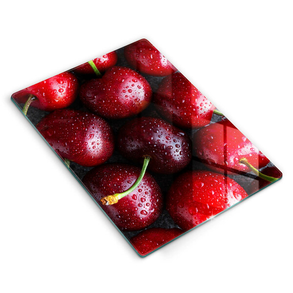 Protection pour plaque de cuisson Gros plan de cerises