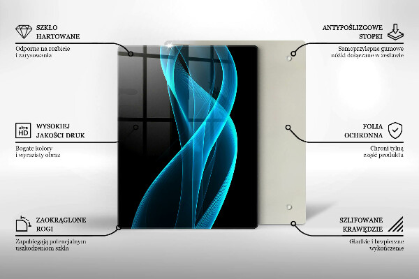 Protection pour plaque de cuisson Gros plan de cerises