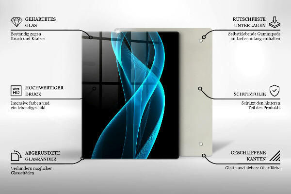 Protection pour plaque de cuisson Gros plan de cerises