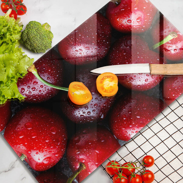 Protection pour plaque de cuisson Gros plan de cerises