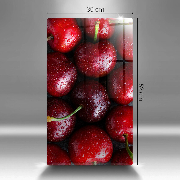 Protection pour plaque de cuisson Gros plan de cerises