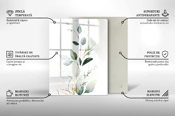 Protection pour plaque de cuisson Citrouilles vertes