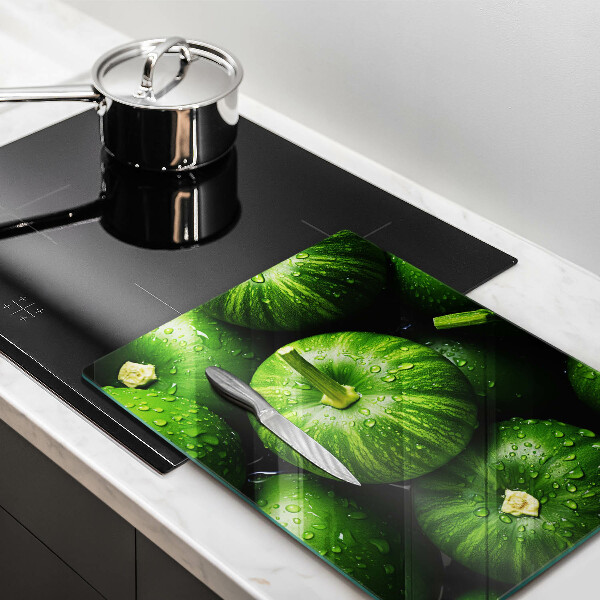 Protection pour plaque de cuisson Citrouilles vertes