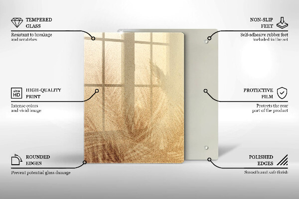 Protection pour plaque de cuisson Noix sur fond blanc