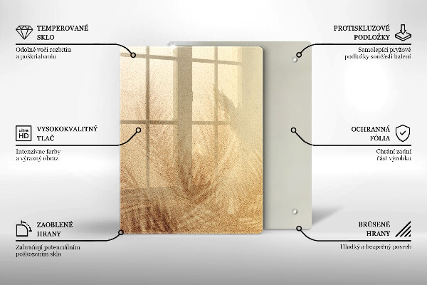 Protection pour plaque de cuisson Noix sur fond blanc