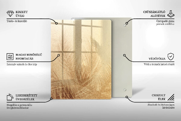 Protection pour plaque de cuisson Noix sur fond blanc