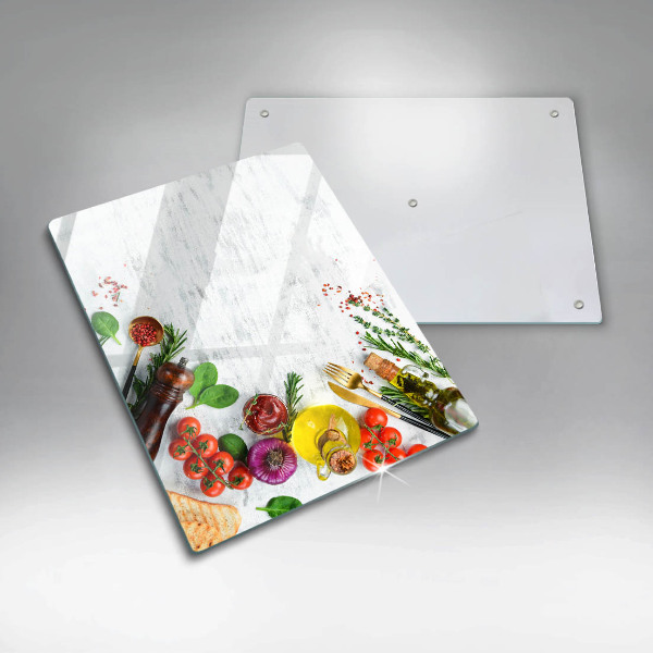 Protection pour plaque de cuisson Légumes et épices