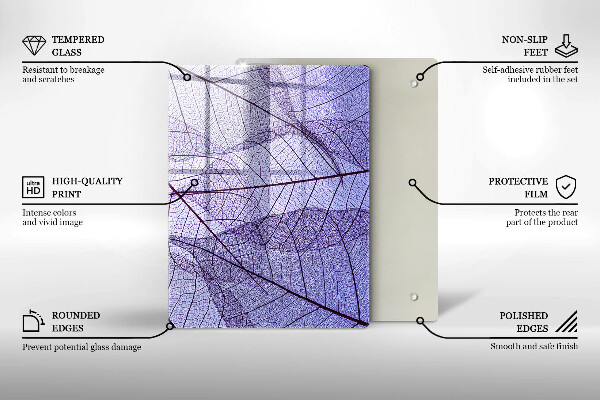 Protection pour plaque de cuisson Légumes et épices
