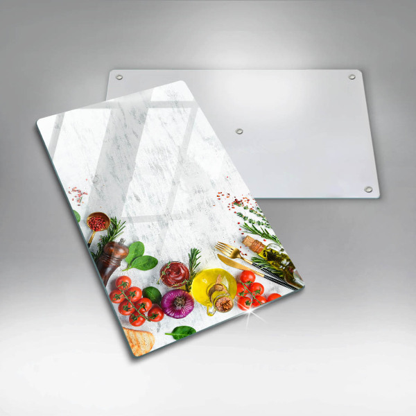 Protection pour plaque de cuisson Légumes et épices