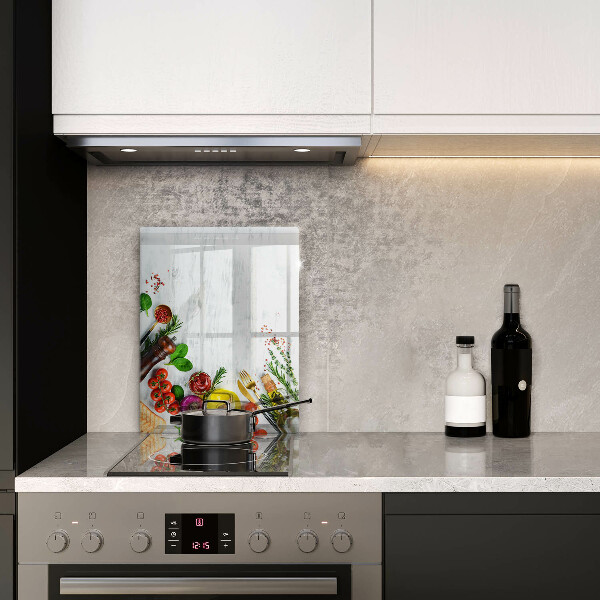 Protection pour plaque de cuisson Légumes et épices