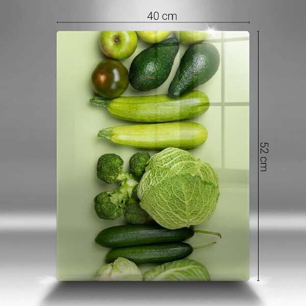 Protection pour plaque de cuisson Fruits et légumes verts