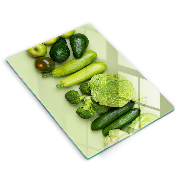 Protection pour plaque de cuisson Fruits et légumes verts