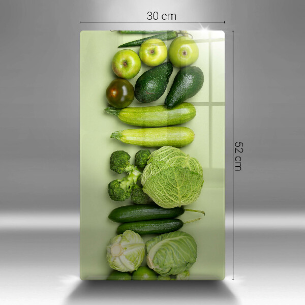 Protection pour plaque de cuisson Fruits et légumes verts