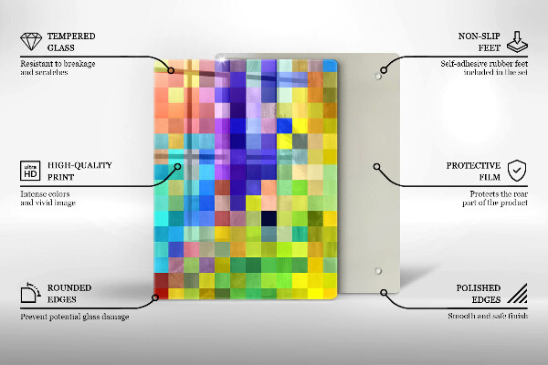 Protection pour plaque de cuisson Illustration de feuilles de Monstera