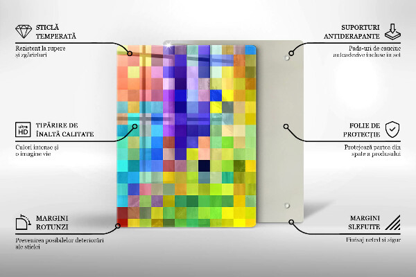 Protection pour plaque de cuisson Illustration de feuilles de Monstera